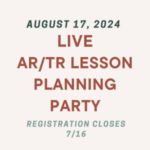 Group logo of LIVE Lesson Planning Party! (AUGUST 2024)